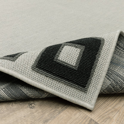 Oriental Weavers Torrey  Light Grey Black Casual
