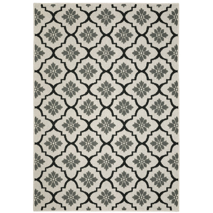 Oriental Weavers Torrey  Light Grey Black Moroccan