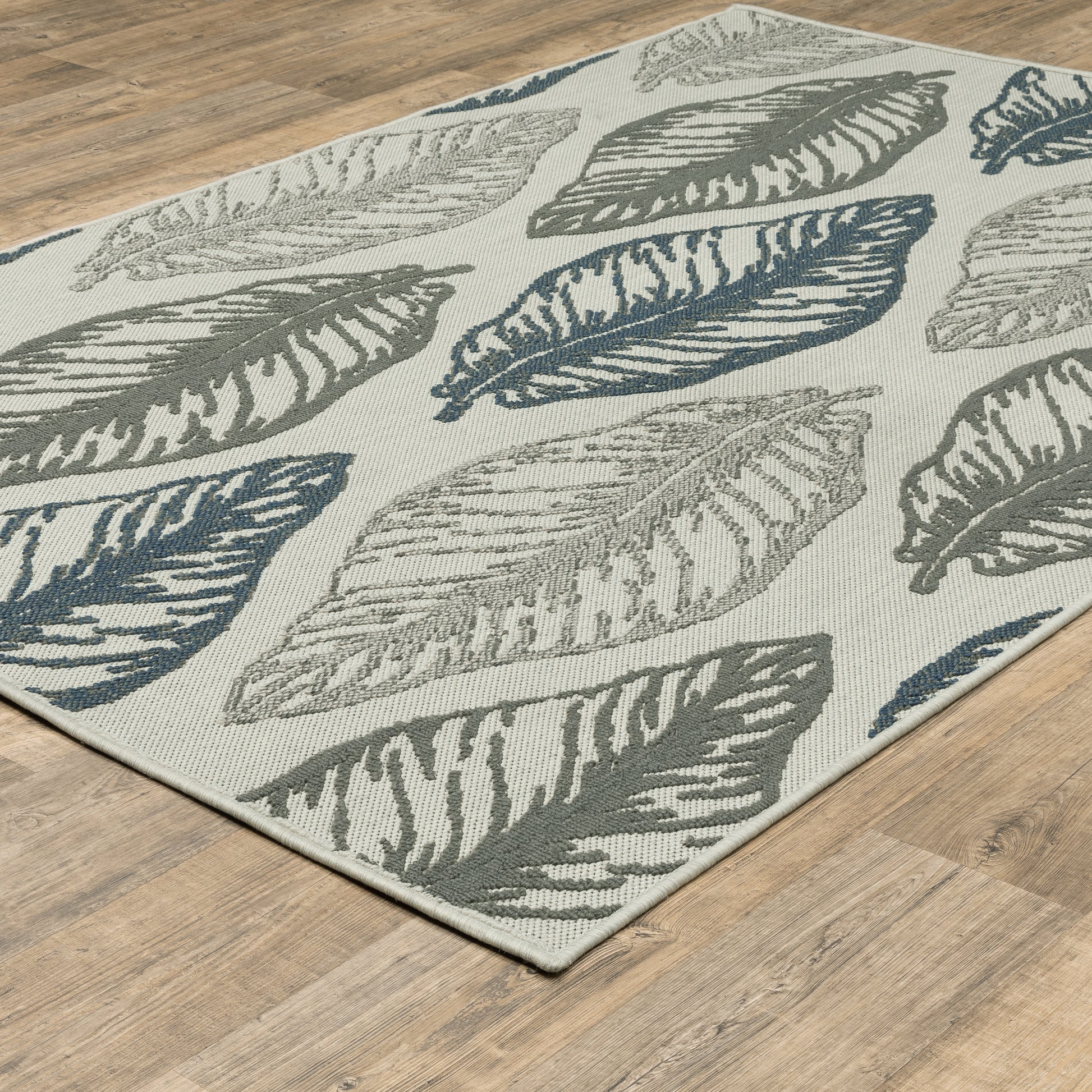 Oriental Weavers Torrey  Light Grey Grey Tropical
