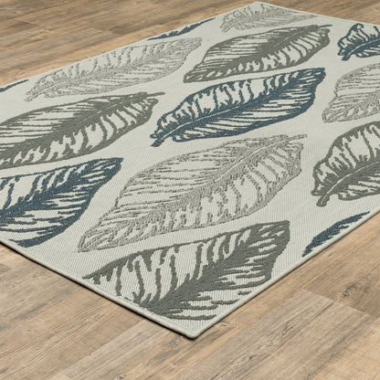 Oriental Weavers Torrey  Light Grey Grey Tropical