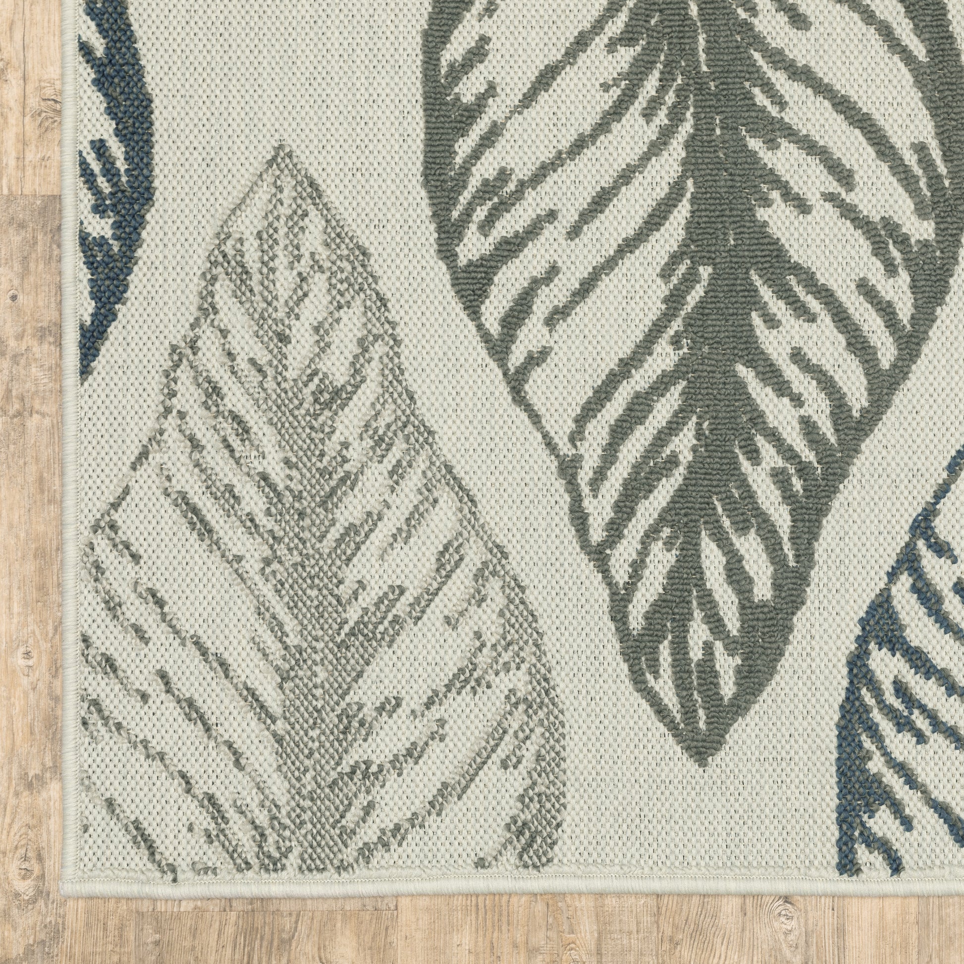 Oriental Weavers Torrey  Light Grey Grey Tropical