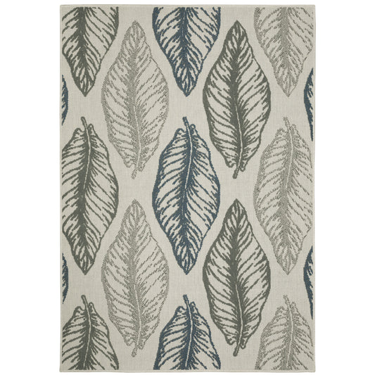 Oriental Weavers Torrey  Light Grey Grey Tropical