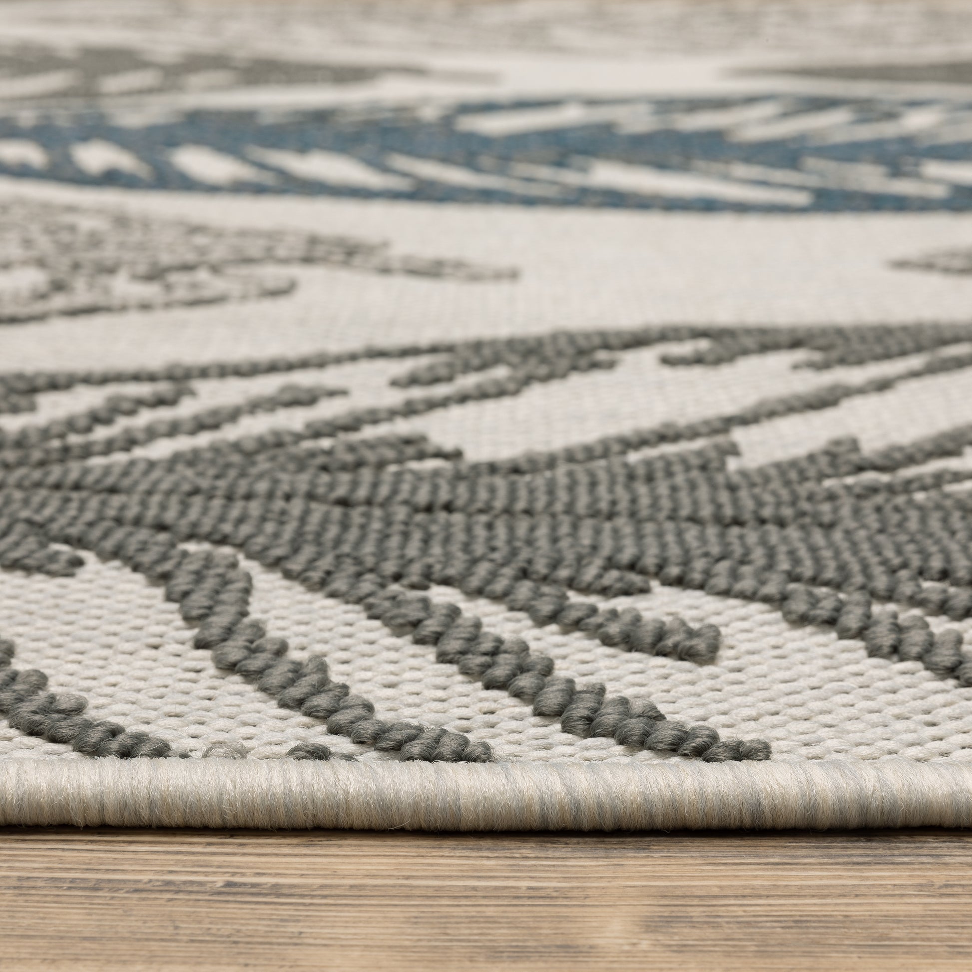 Oriental Weavers Torrey  Light Grey Grey Tropical