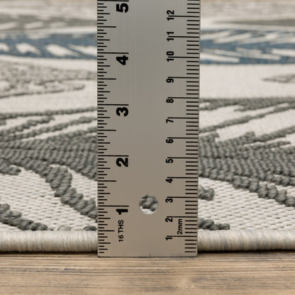 Oriental Weavers Torrey  Light Grey Grey Tropical