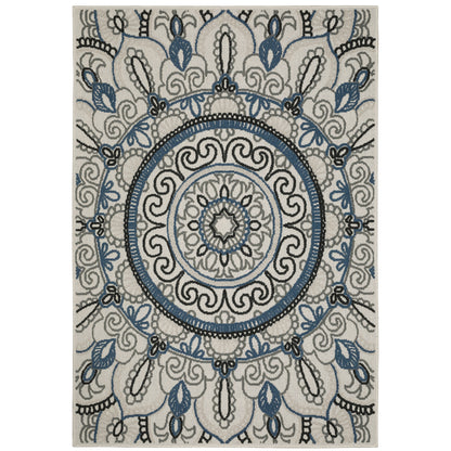 Oriental Weavers Torrey  Light Grey Blue Bohemian