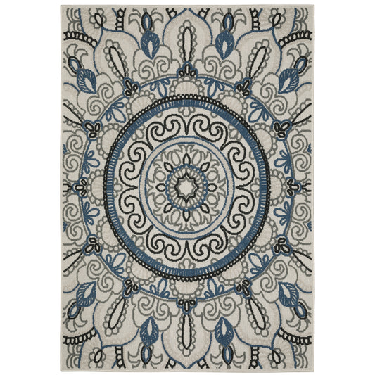 Oriental Weavers Torrey  Light Grey Blue Bohemian