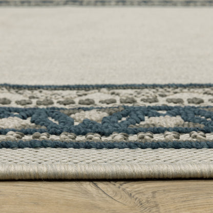 Oriental Weavers Torrey  Light Grey Blue Traditional