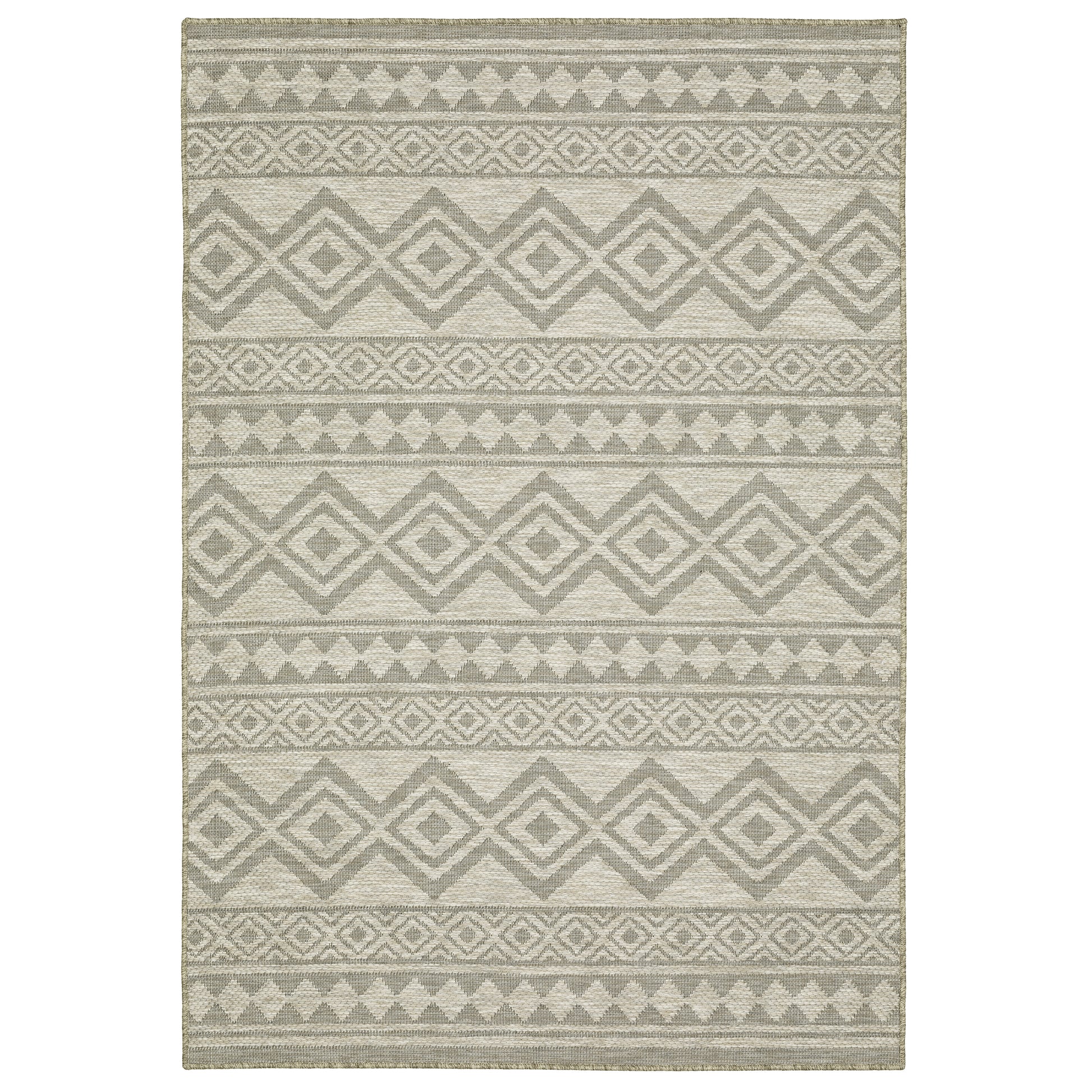 Oriental Weavers Tortuga  Tan Black Casual