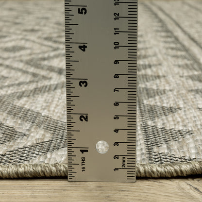 Oriental Weavers Tortuga  Tan Black Casual