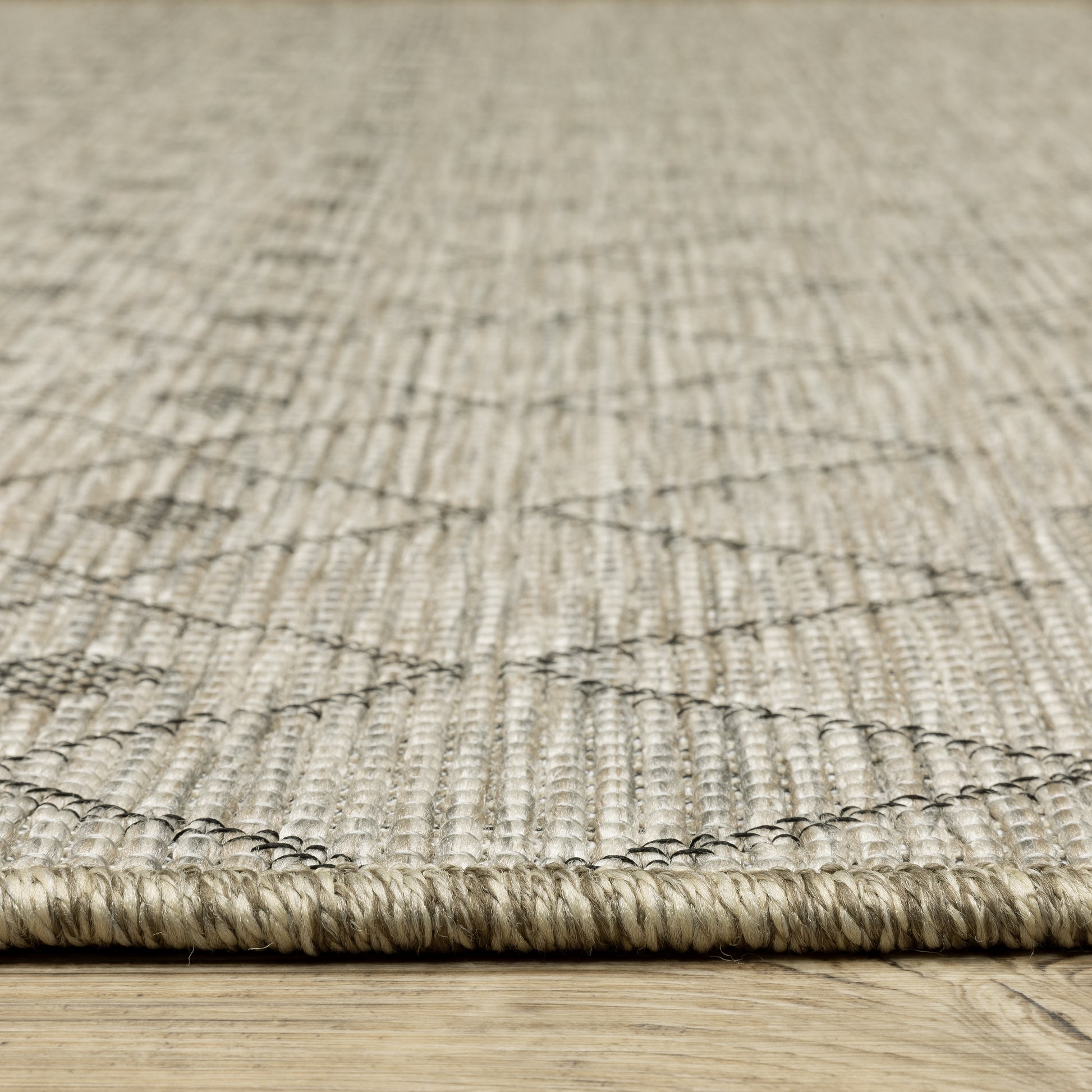 Oriental Weavers Tortuga  Tan Black Casual