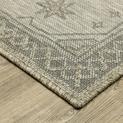 Oriental Weavers Tortuga  Tan Black Traditional