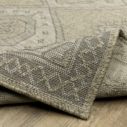 Oriental Weavers Tortuga  Tan Black Traditional