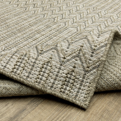 Oriental Weavers Tortuga  Tan Black Casual