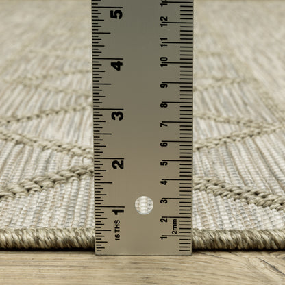 Oriental Weavers Tortuga  Tan Light Brown Casual