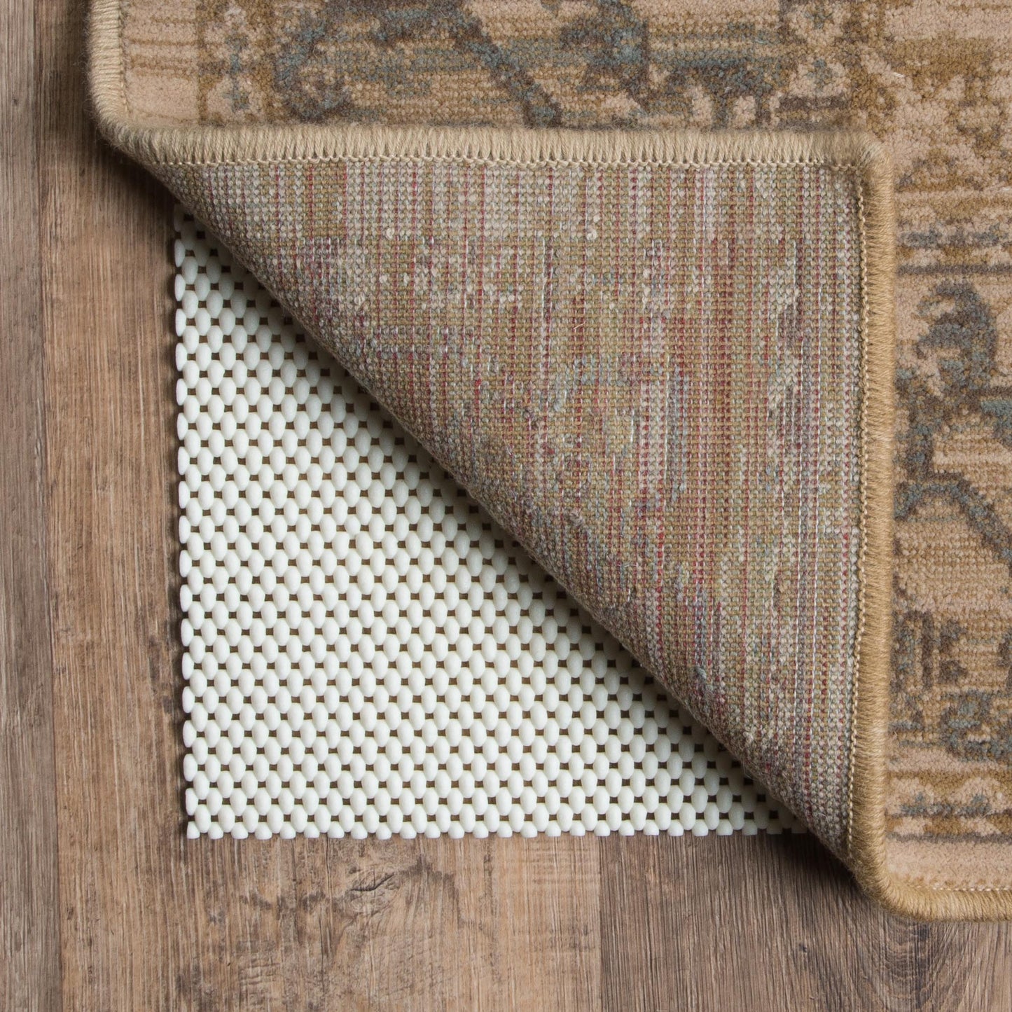 Oriental Weavers Firm Hold Plush Rug Pad  Beige  Rug Pad