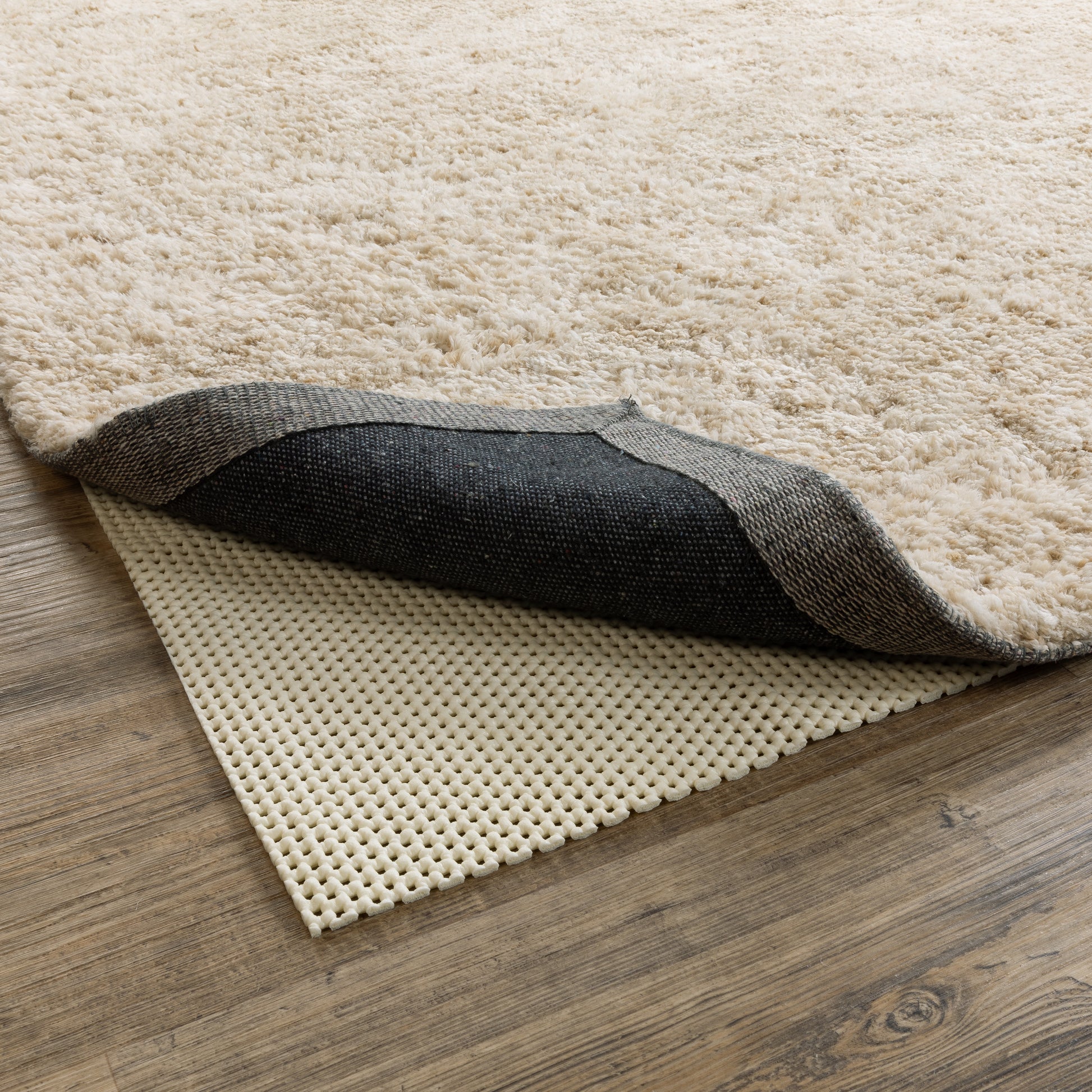 Oriental Weavers Firm Hold Plush Rug Pad  Beige  Rug Pad