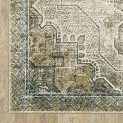 Oriental Weavers Venice  Grey Blue Traditional