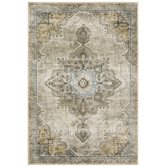 Oriental Weavers Venice  Grey Blue Traditional
