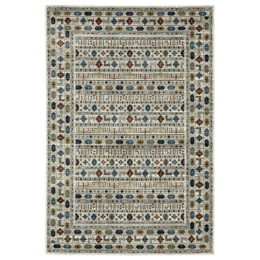 Oriental Weavers Venice  Ivory Multi-colored Bohemian