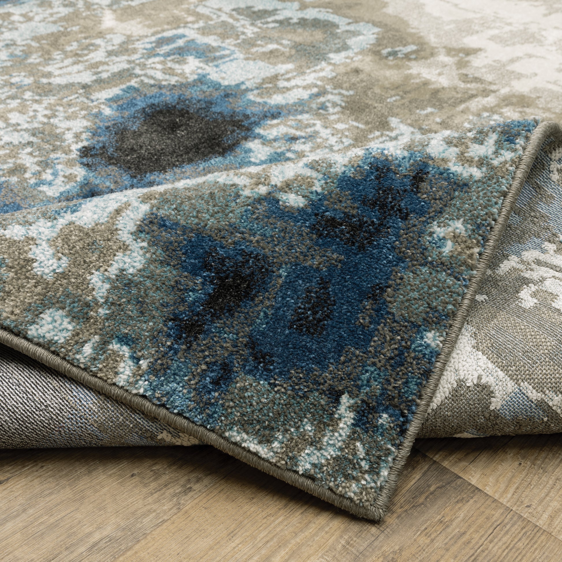 Oriental Weavers Venice  Blue Grey Modern & Contemporary