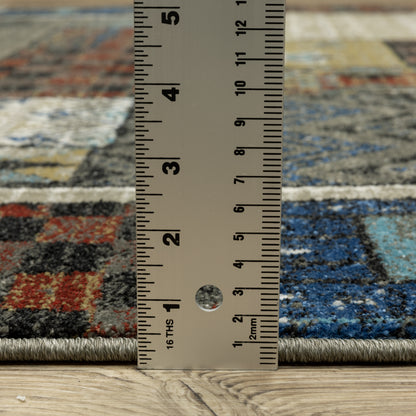 Oriental Weavers Venice  Blue Gold Bohemian