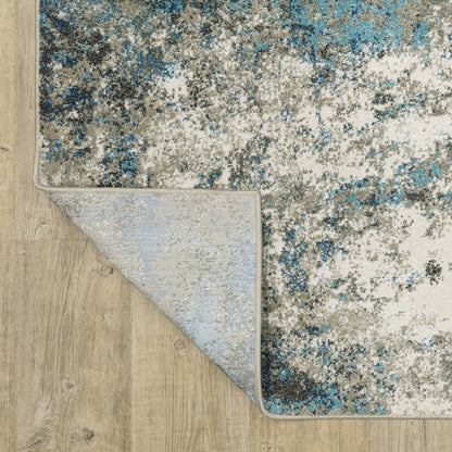 Oriental Weavers Venice  Blue Grey Modern & Contemporary