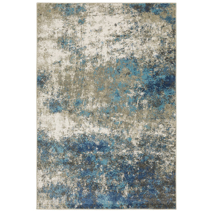 Oriental Weavers Venice  Blue Grey Modern & Contemporary