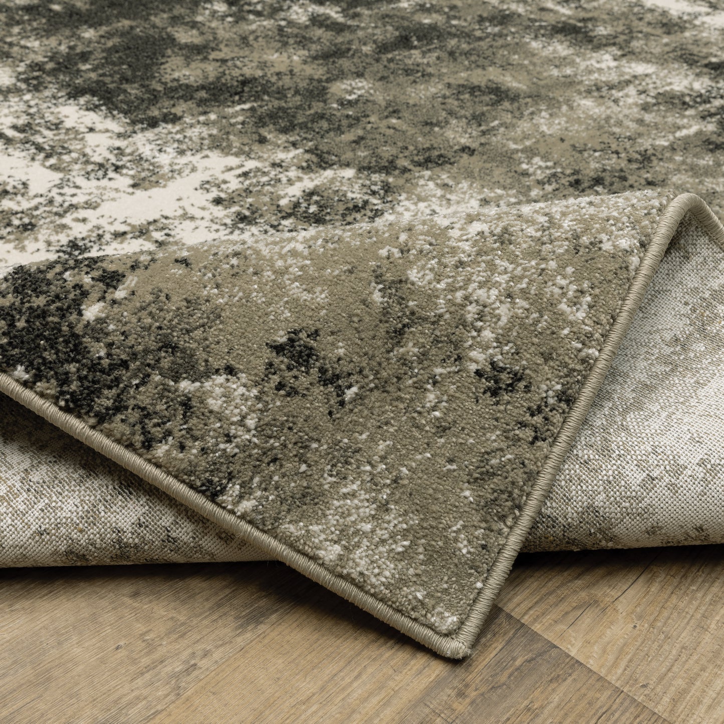 Oriental Weavers Venice  Charcoal Beige Modern & Contemporary