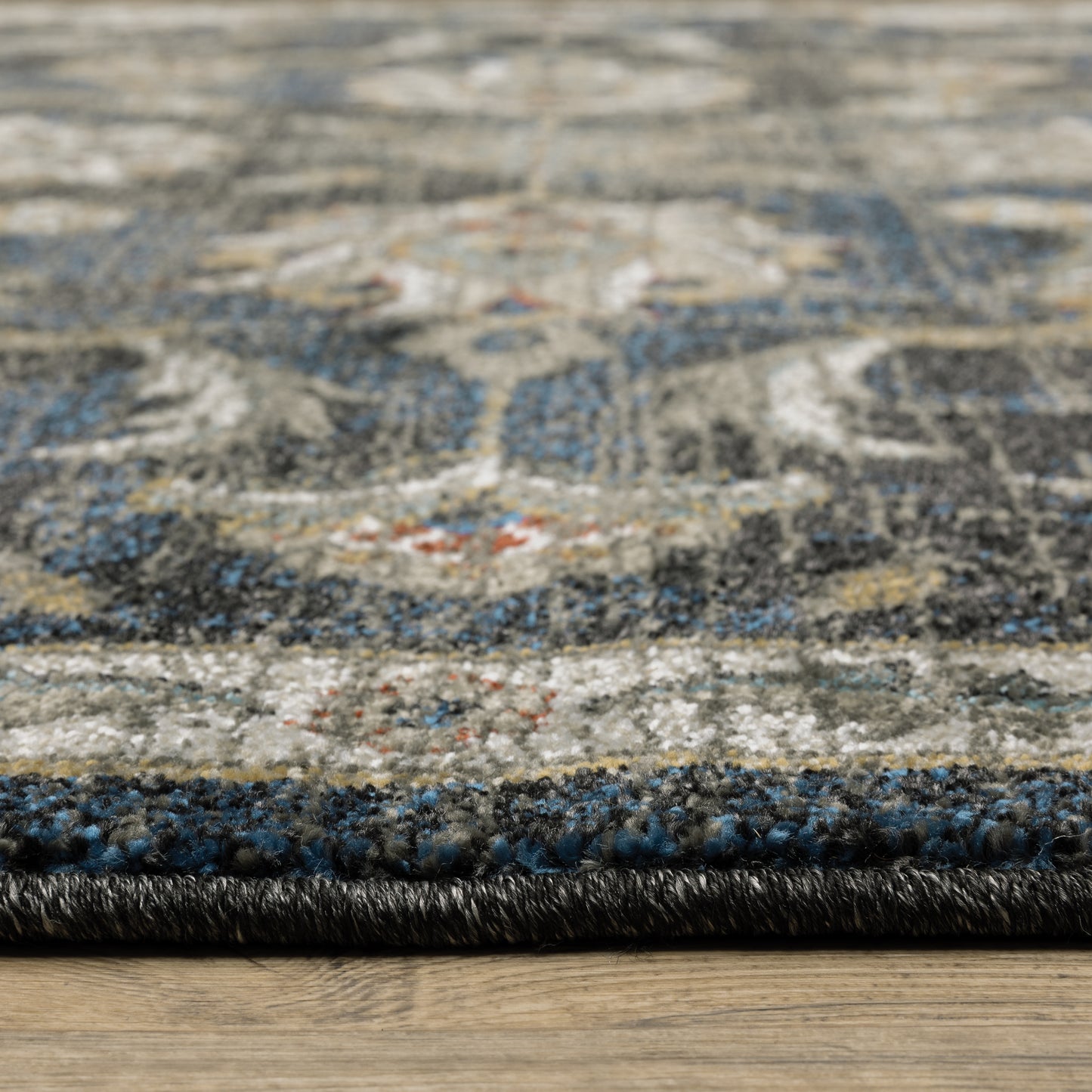 Oriental Weavers Venice  Charcoal Blue Traditional