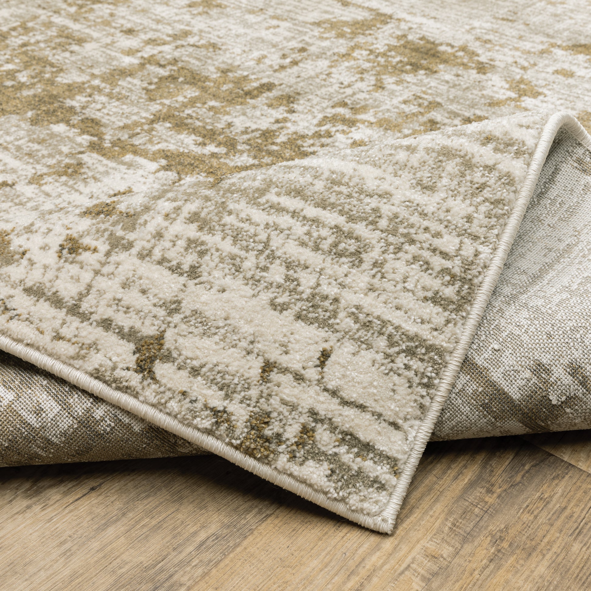 Oriental Weavers Venice  Beige Gold Modern & Contemporary