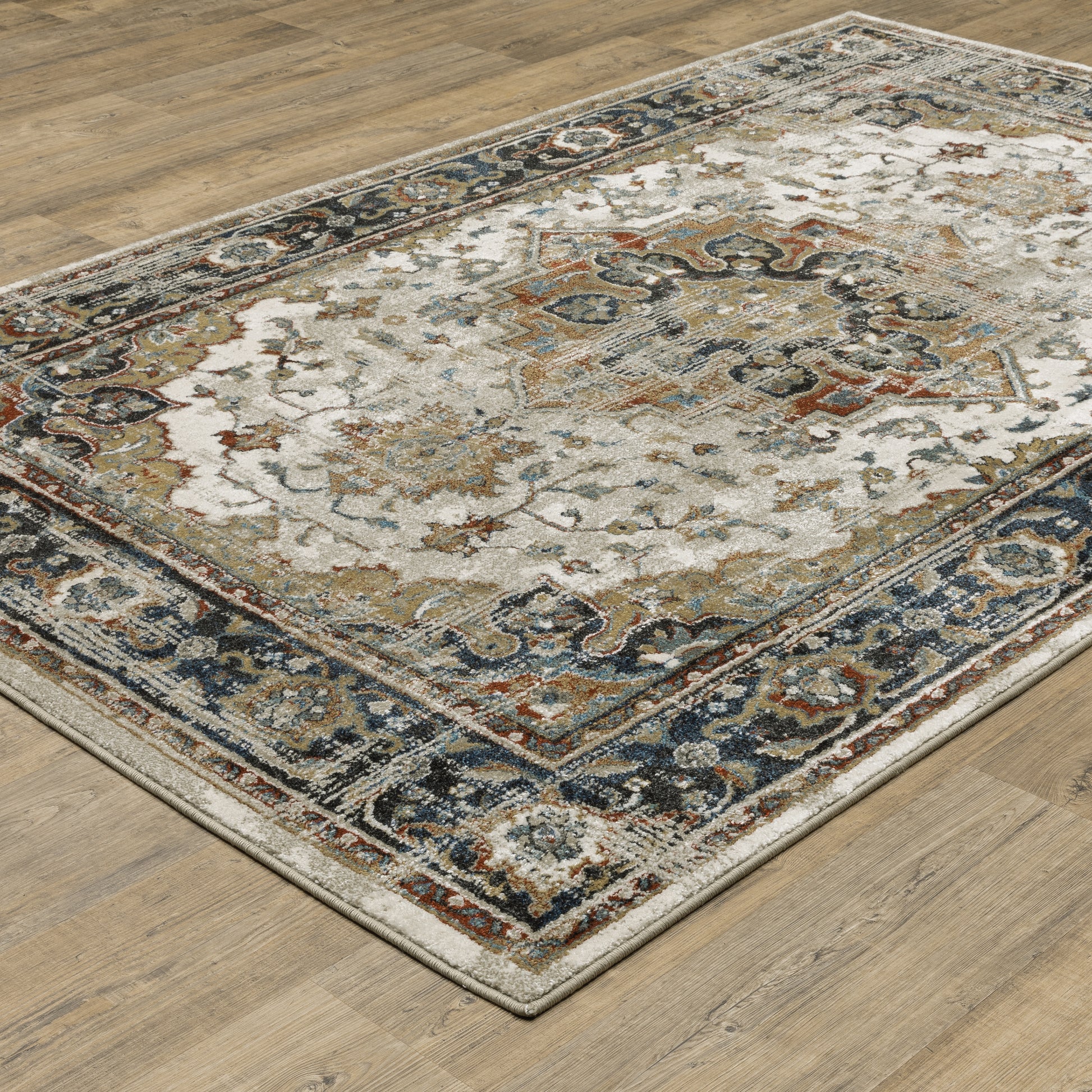Oriental Weavers Venice  Beige Blue Traditional