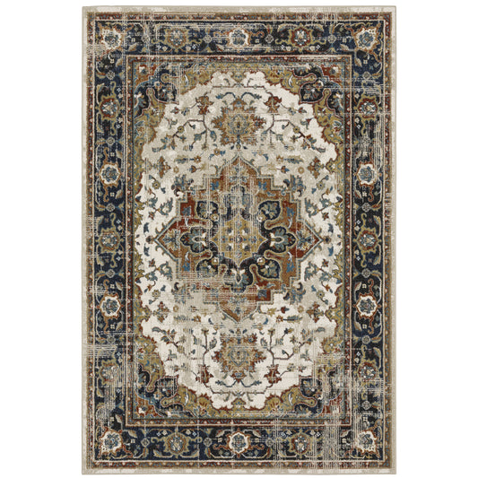 Oriental Weavers Venice  Beige Blue Traditional