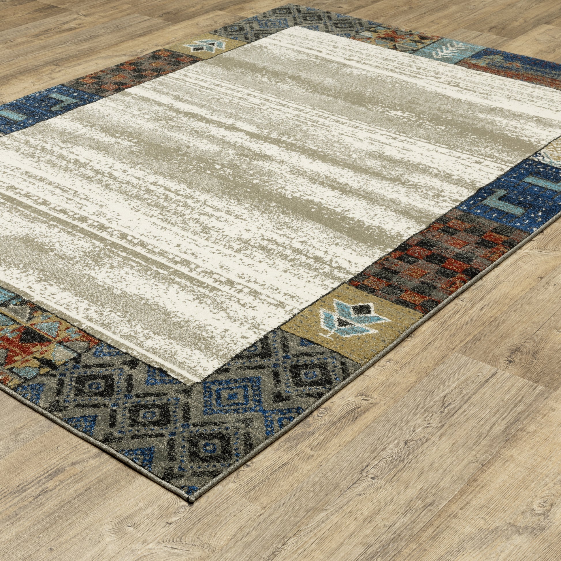 Oriental Weavers Venice  Beige Blue Bohemian
