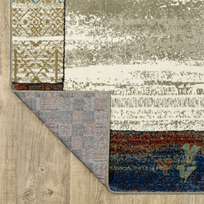 Oriental Weavers Venice  Beige Blue Bohemian