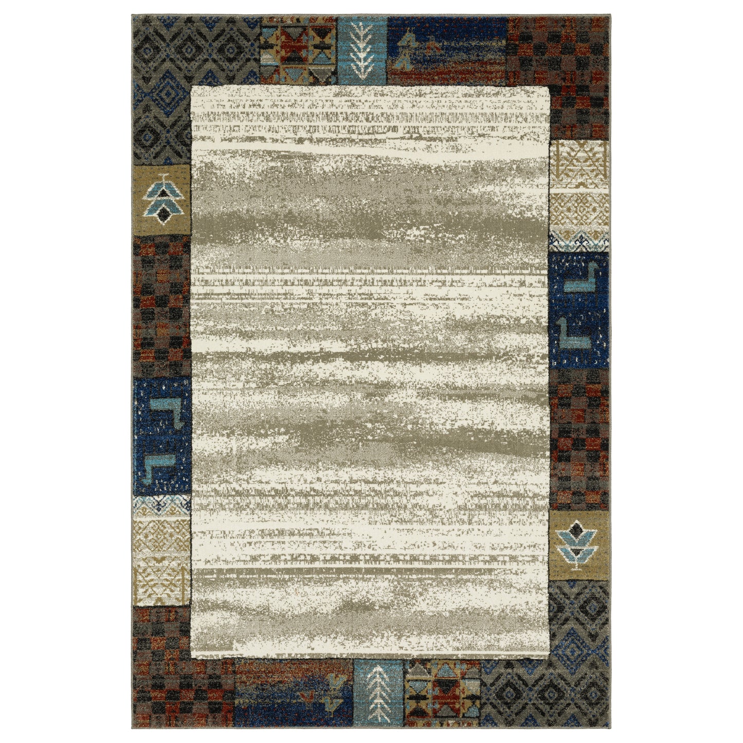 Oriental Weavers Venice  Beige Blue Bohemian