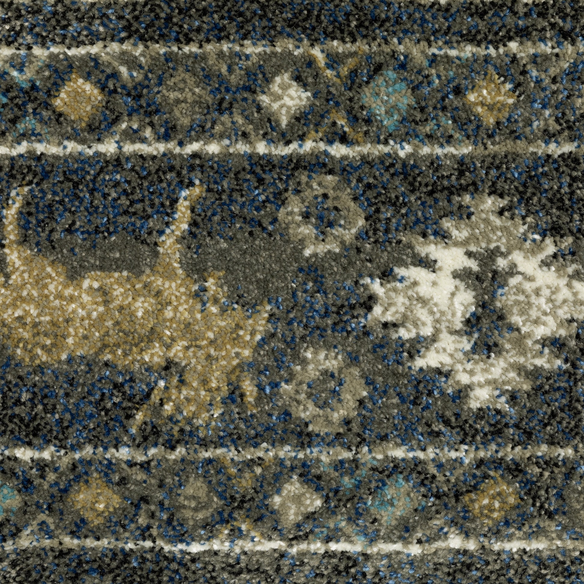 Oriental Weavers Venice  Blue Gold Southwestern/Lodge