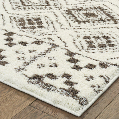 Oriental Weavers Verona  Ivory Brown Tribal
