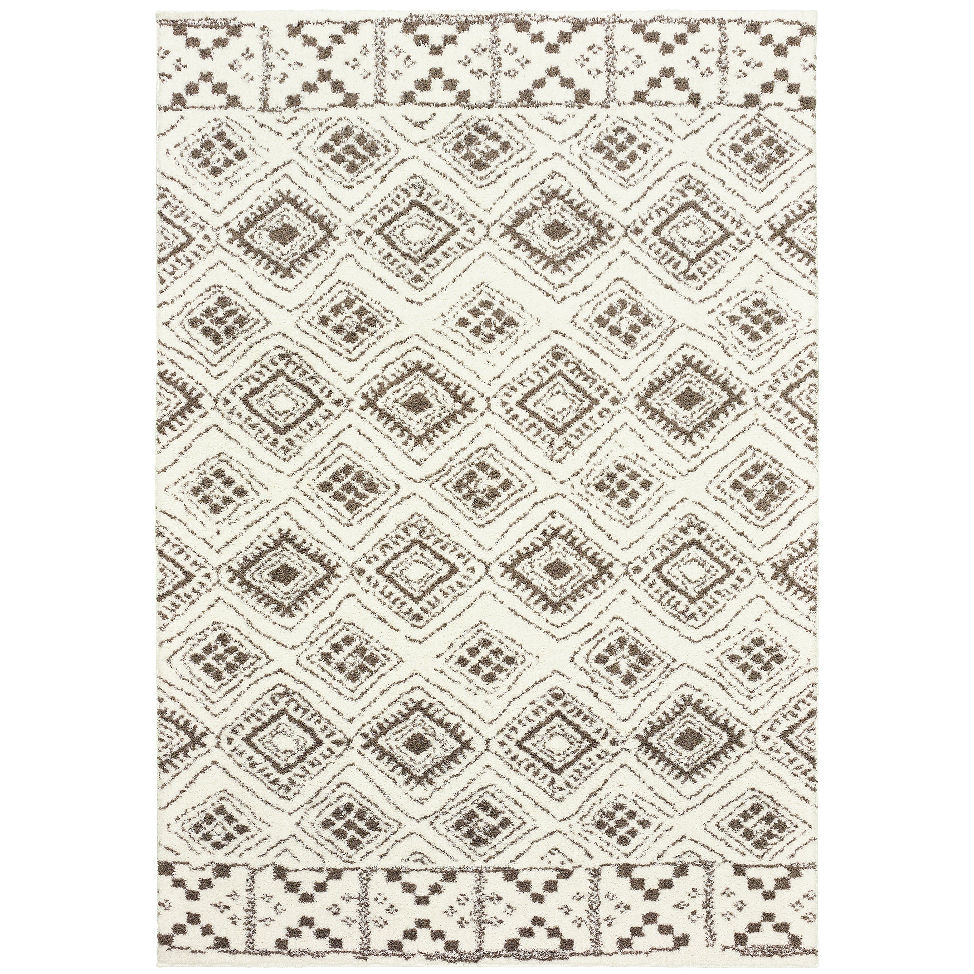 Oriental Weavers Verona  Ivory Brown Tribal