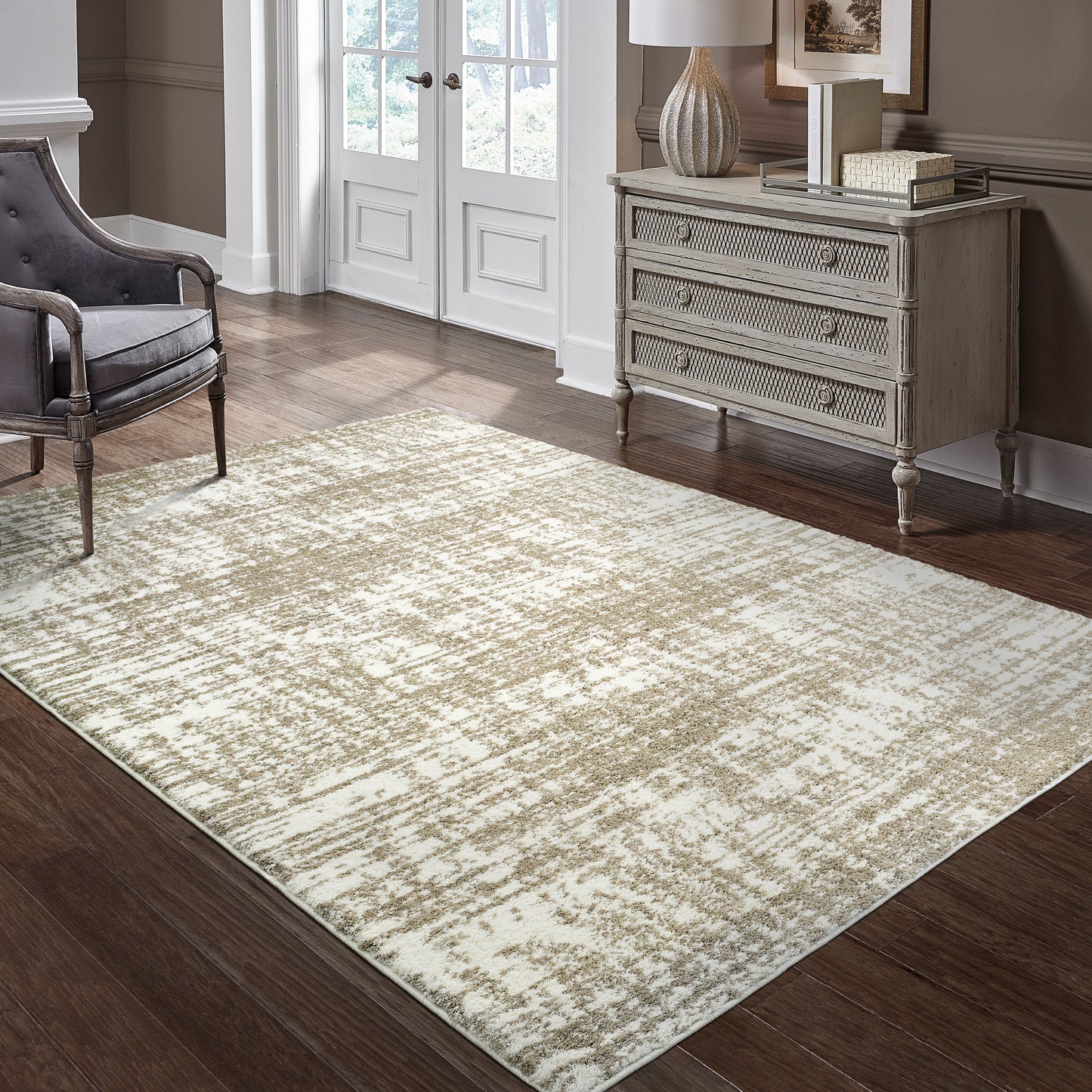 Oriental Weavers Verona  Ivory Taupe Modern & Contemporary