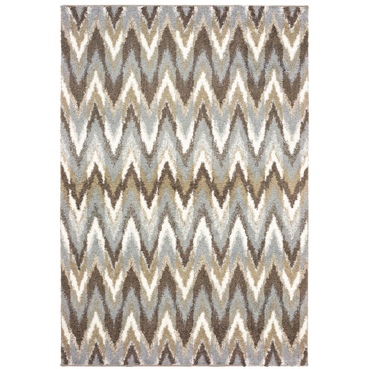 Oriental Weavers Verona  Grey Taupe Modern & Contemporary