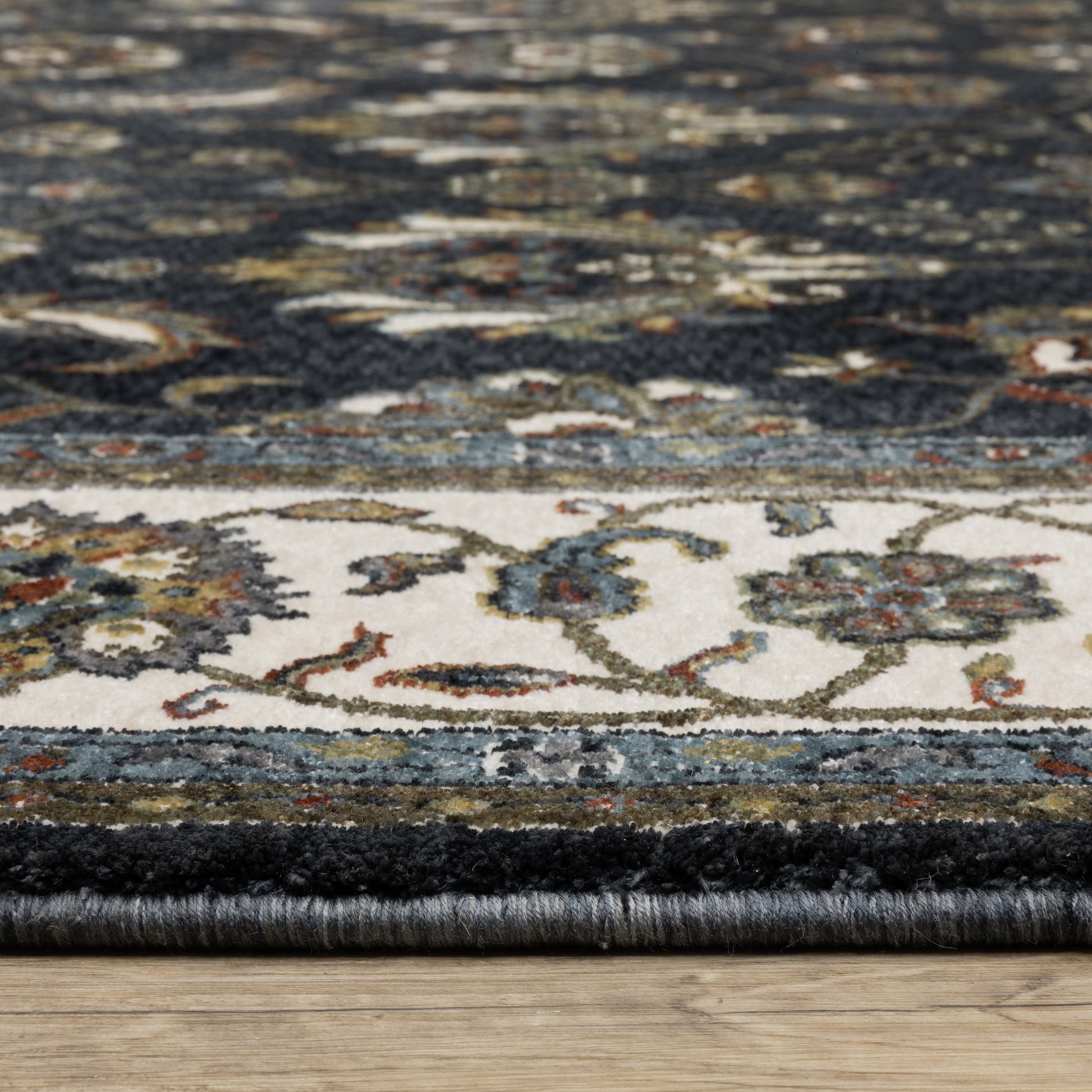 Oriental Weavers Vivian  Blue Ivory Traditional