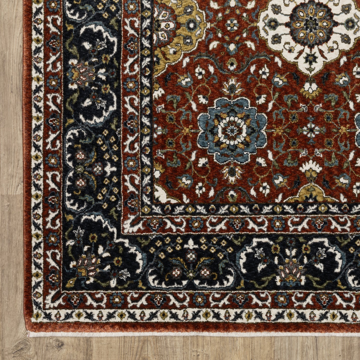 Oriental Weavers Vivian  Red Navy Traditional