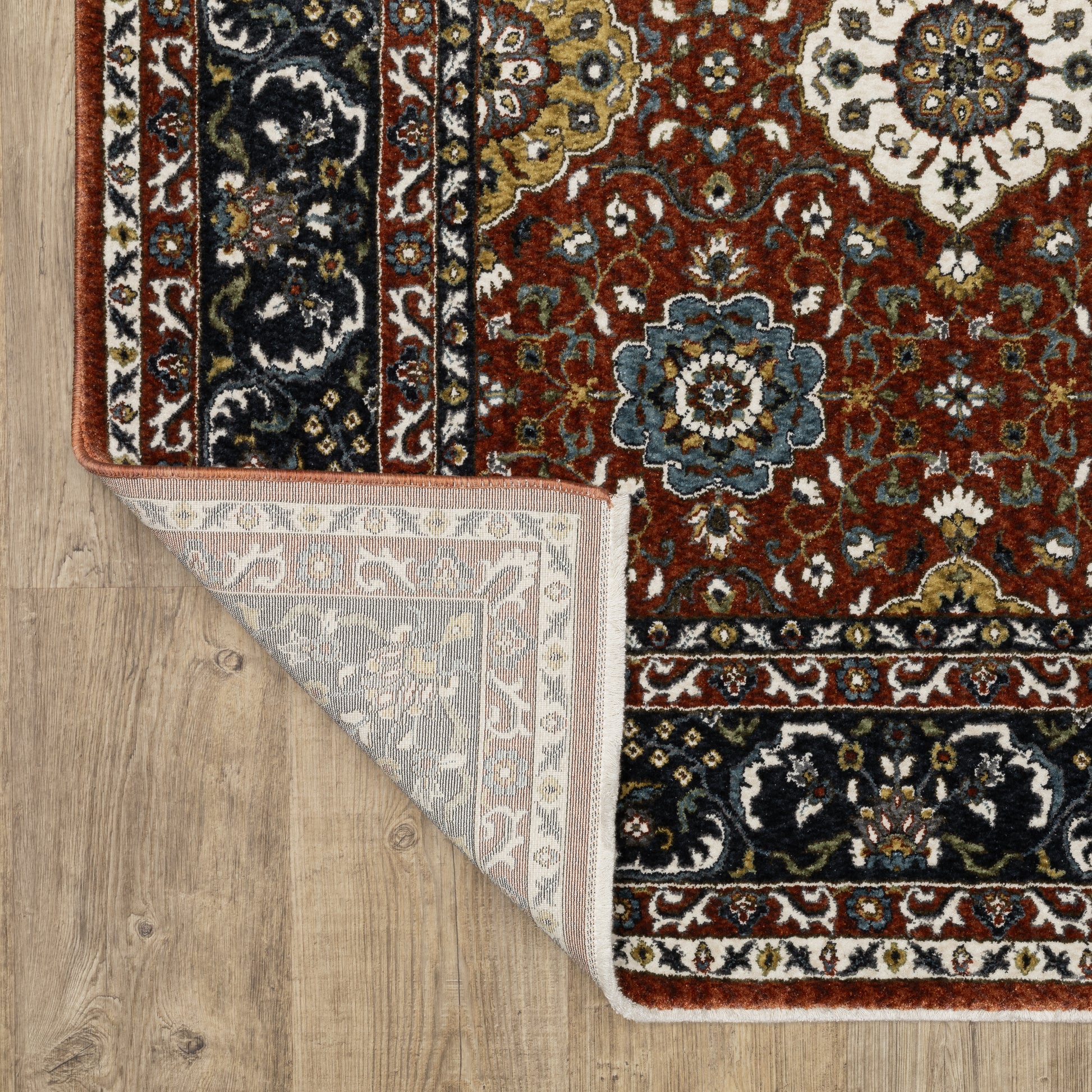 Oriental Weavers Vivian  Red Navy Traditional