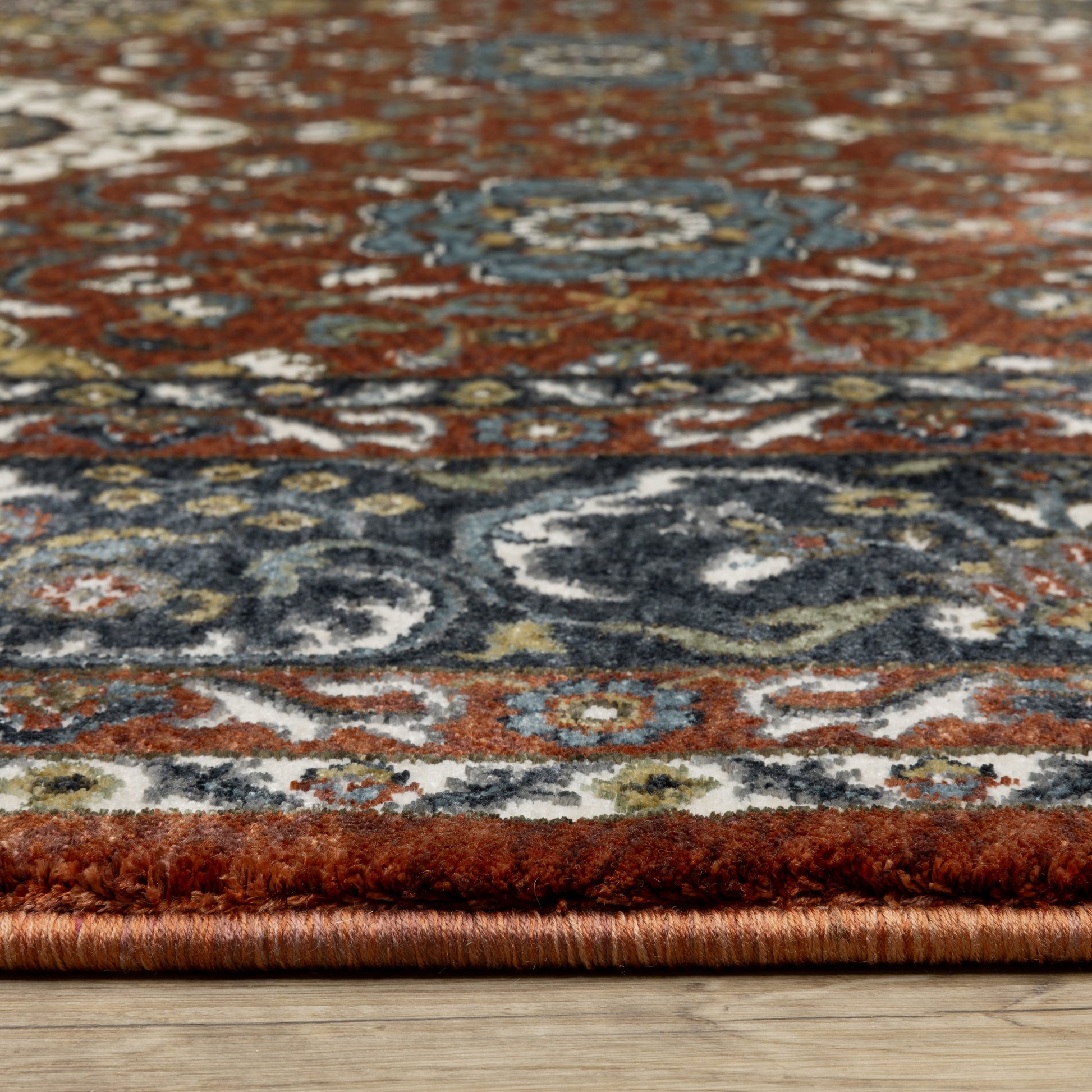 Oriental Weavers Vivian  Red Navy Traditional