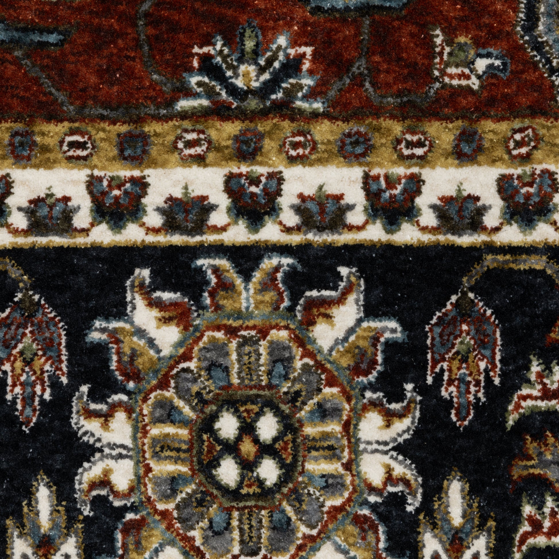 Oriental Weavers Vivian  Red Navy Traditional