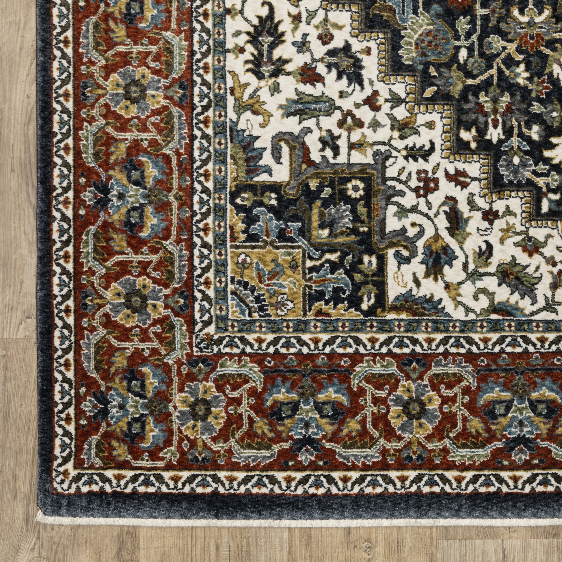 Oriental Weavers Vivian  Navy Multi Traditional