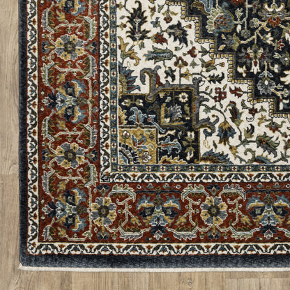 Oriental Weavers Vivian  Navy Multi Traditional