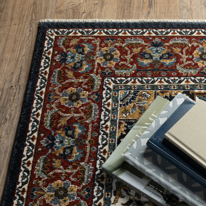 Oriental Weavers Vivian  Navy Multi Traditional