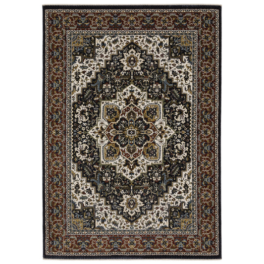 Oriental Weavers Vivian  Navy Multi Traditional