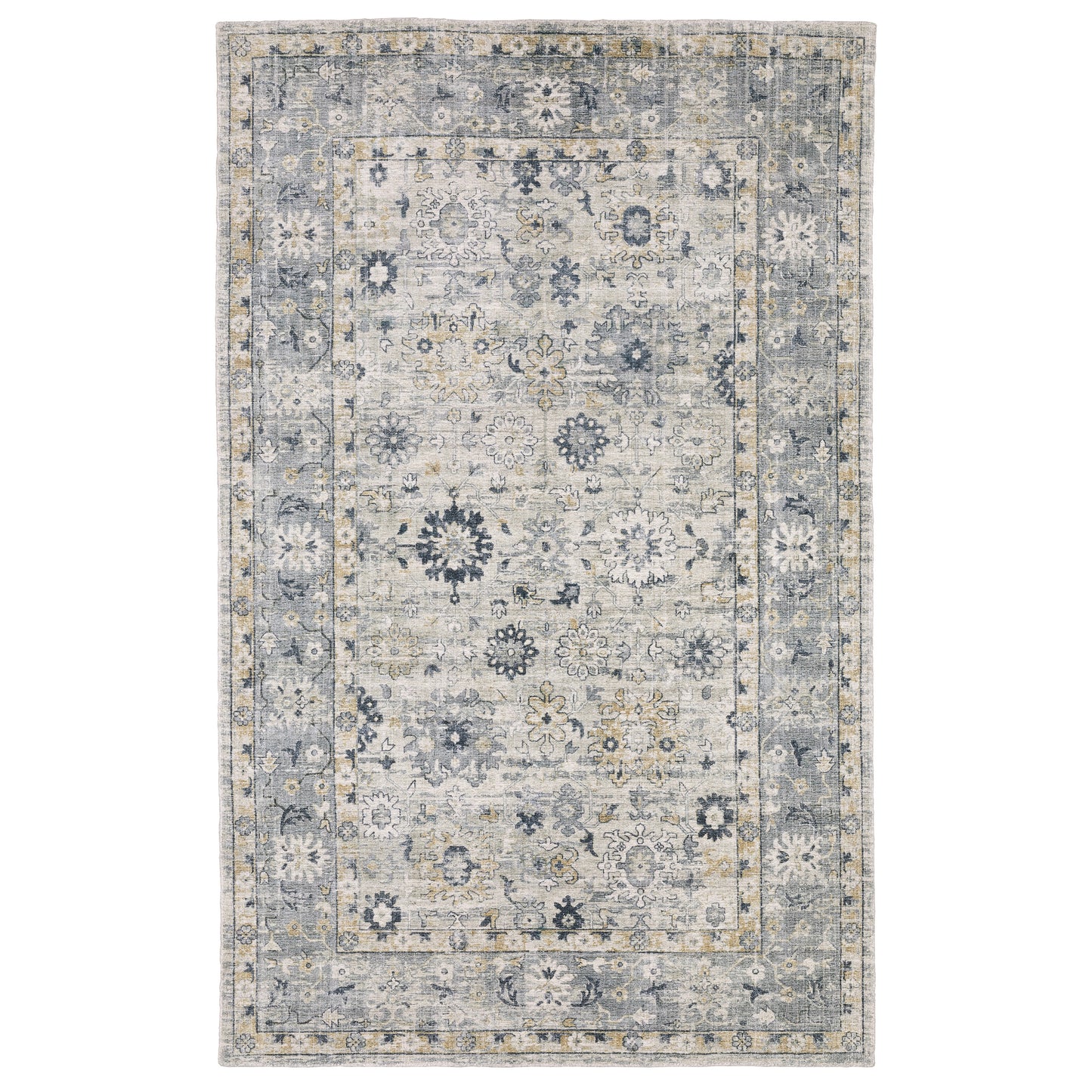 Oriental Weavers Windham  Grey Blue Traditional